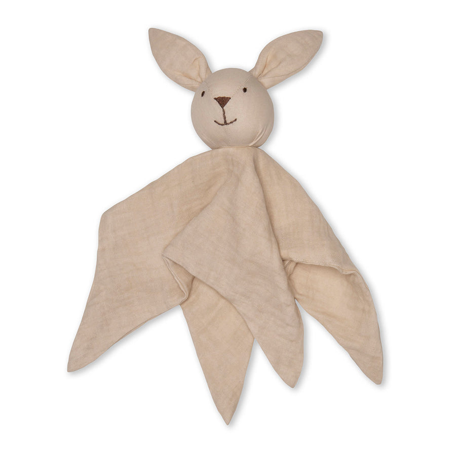 That's Mine Ami cuddle cloth - Beige bunny - 90% Organic cotton, 10% Recycled polyester Buy Legetid||Bamser og nusselegetøj||Nusseklude||Nyheder||Alle||Favoritter here.