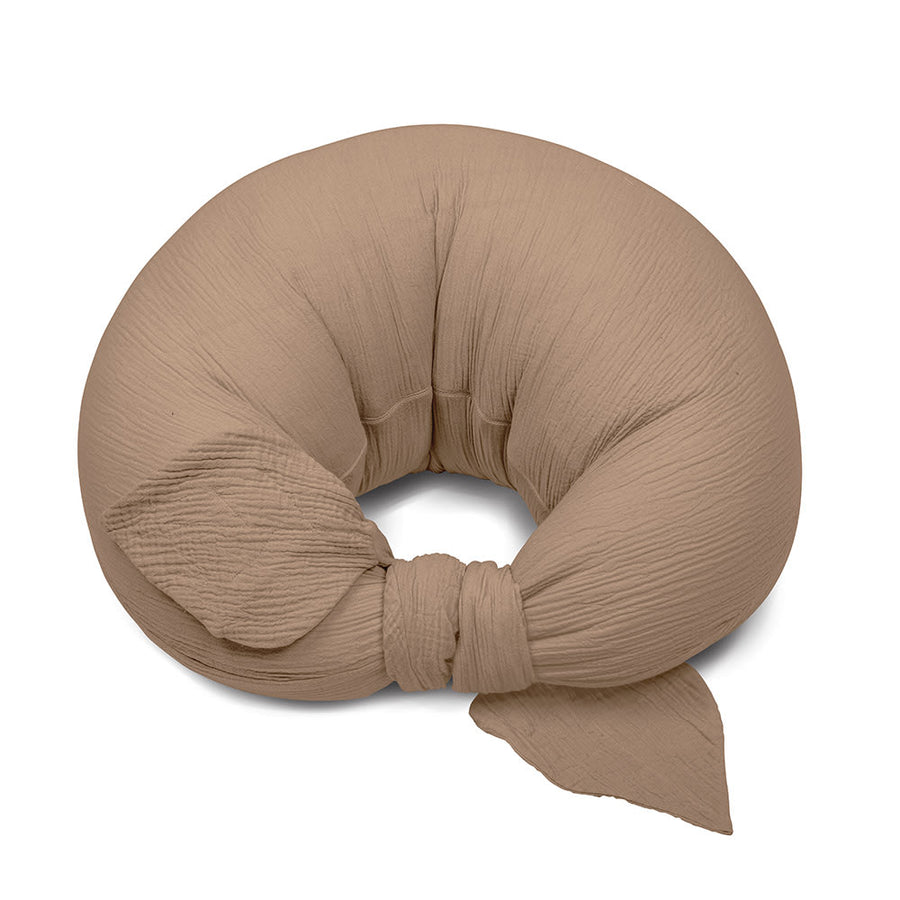 That's Mine Nursing pillow large - Brown - 45% Organic cotton, 55% Thermo balls Buy Pusle & badetid||Ammepuder||Pusle||Nyheder||Alle||Favoritter||Amning here.