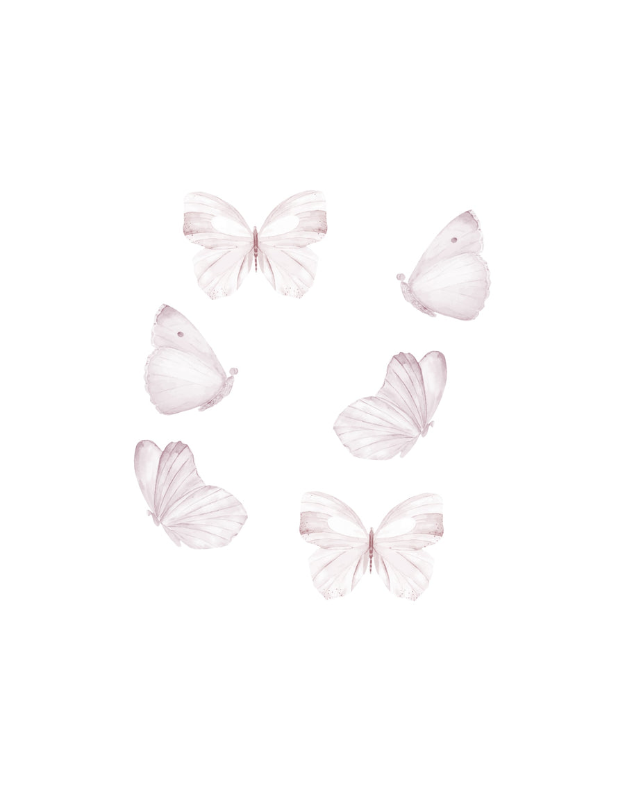 That's Mine Wallsticker Butterflies 6 pcs. - White - 100% Textile foil Buy Bolig & udstyr||Børneværelset||Wallstickers||Nyheder||Alle||Favoritter here.