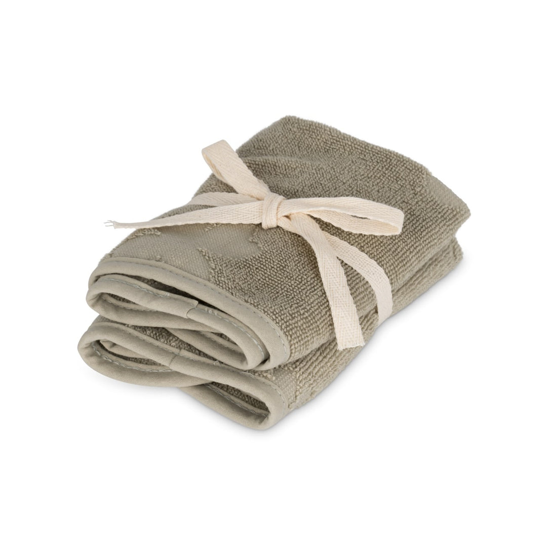That's Mine Wash cloths 2-pack - Eucalyptus - 100% Organic cotton Buy Pusle & badetid||Bade||Vaskeklude||Alle here.
